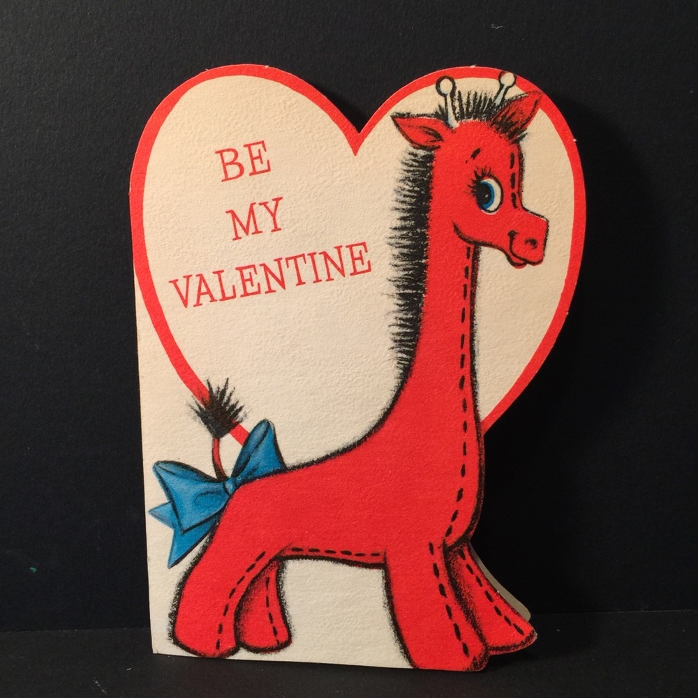 “Be My Valentine “ Hallmark Original 1950's Card